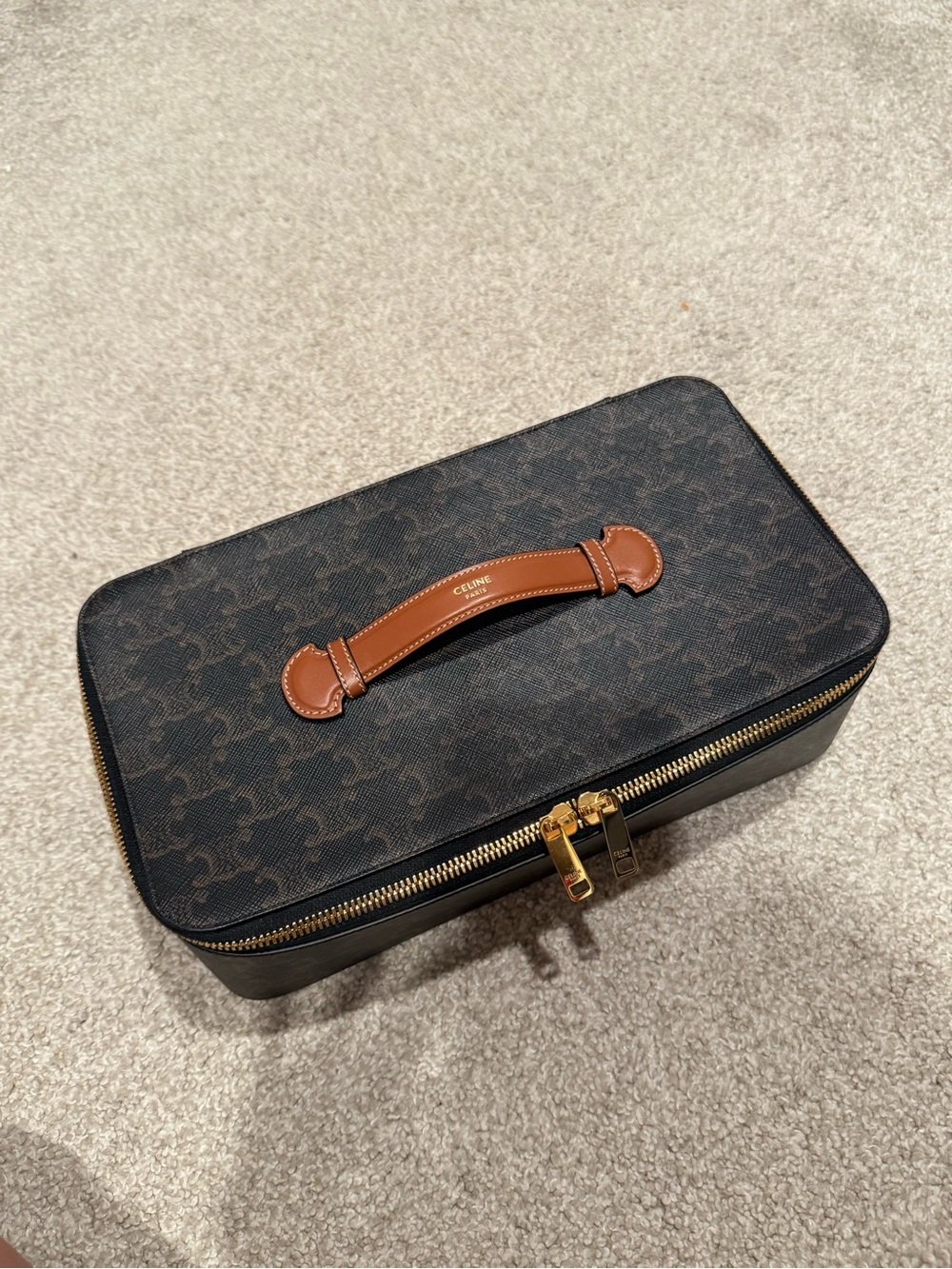 Celine cosmetics bag